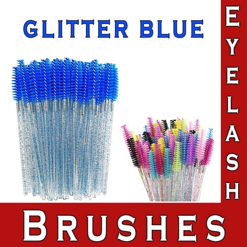 Blue glitter mascara - mascara, wands