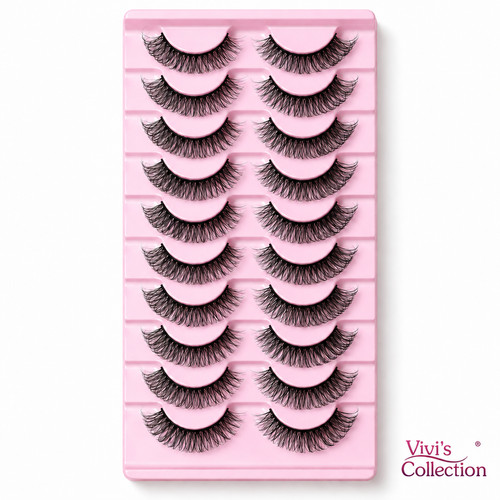 Russian false eyelashes - russian,